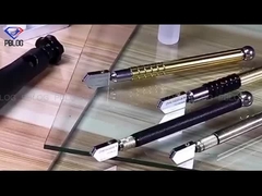 Эффективное устройство для резки стекла с металлической черной ручкой идеально подходит для профессионалов