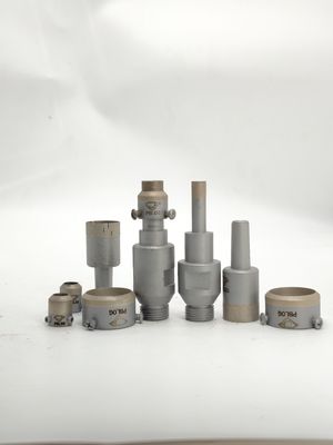Биты сверла для стекла хвостовика вырезая сердцевина из Sandblasting/текстура спекать замороженная процессом