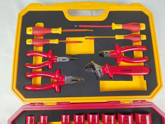 VDE набора инструмента 1000V электрика 29PCS изолировал электрический набор ручного резца